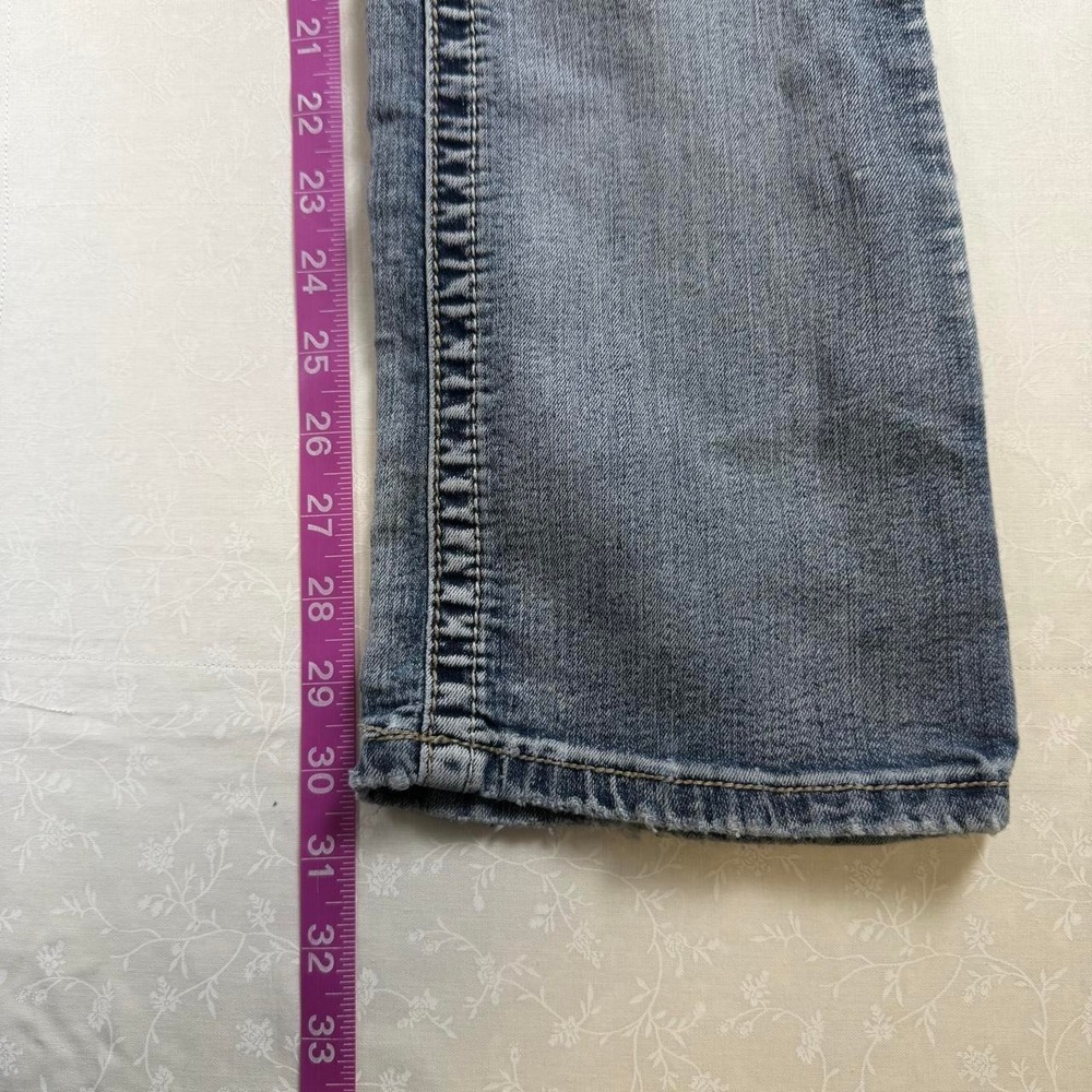 2000's Ariya Jeans Rhinestone Low Rise Bootcut- Size 4 - Picture 8 of 8